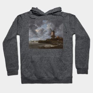 Windmill of Wijk bij Duurstede by Jacob van Ruisdael Hoodie